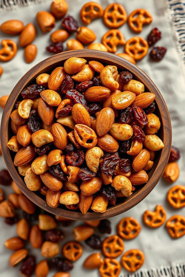 sweet spicy snack blend