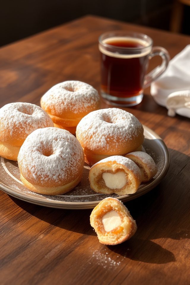 sweet turkish style donuts