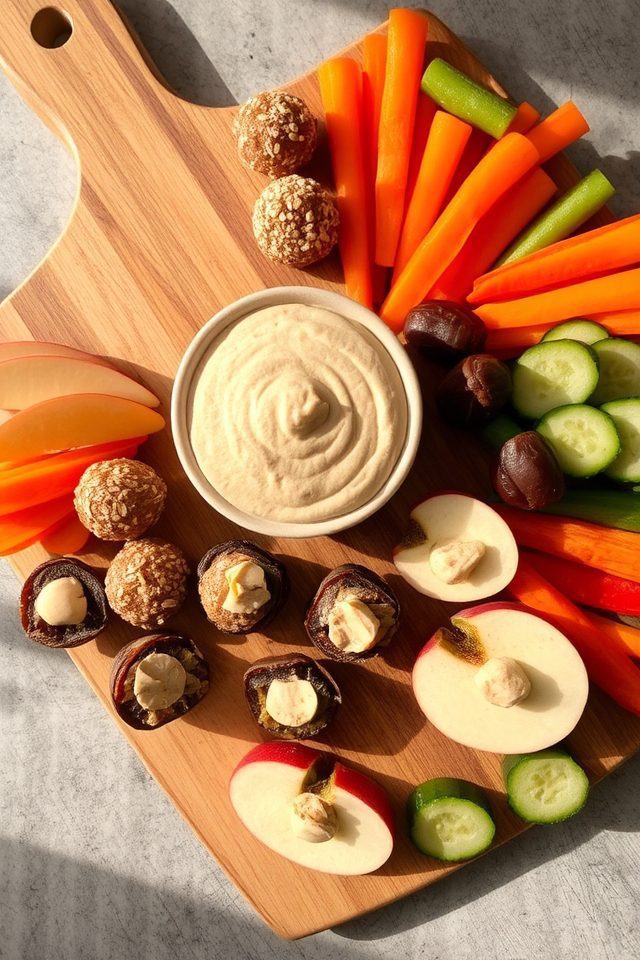tahini based healthy snacks