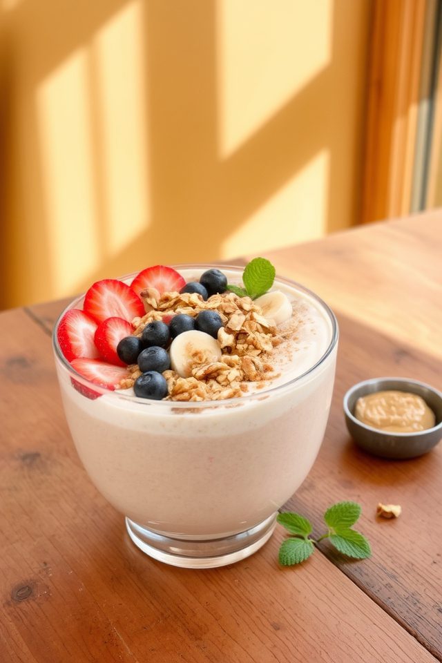 tahini smoothie bowl recipe