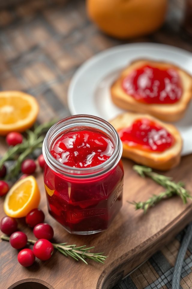 tangy and sweet preserve