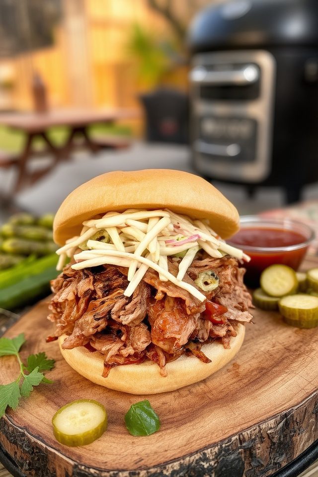 tangy barbecue pulled pork