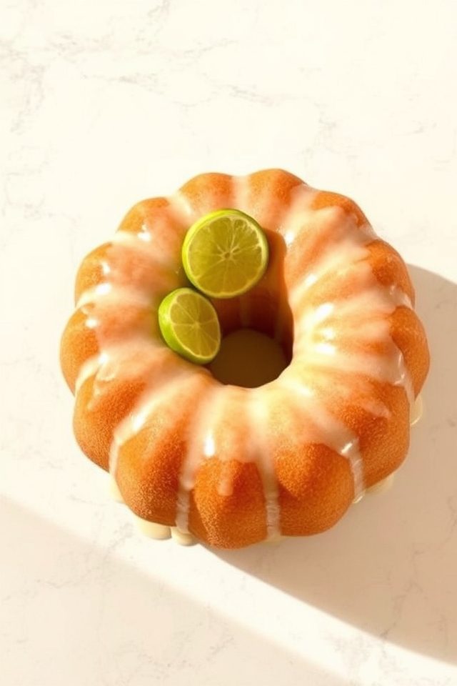 tangy key lime cake