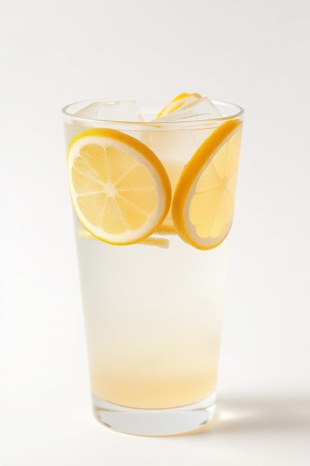 tangy lemon ginger refresher
