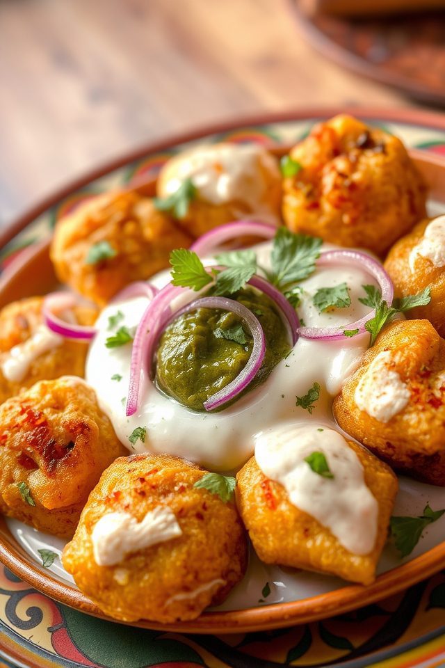 tangy north indian snack