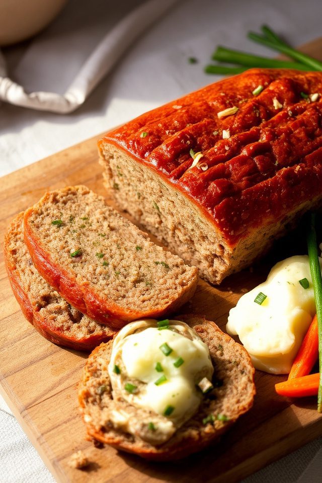 tangy ranch meatloaf twist