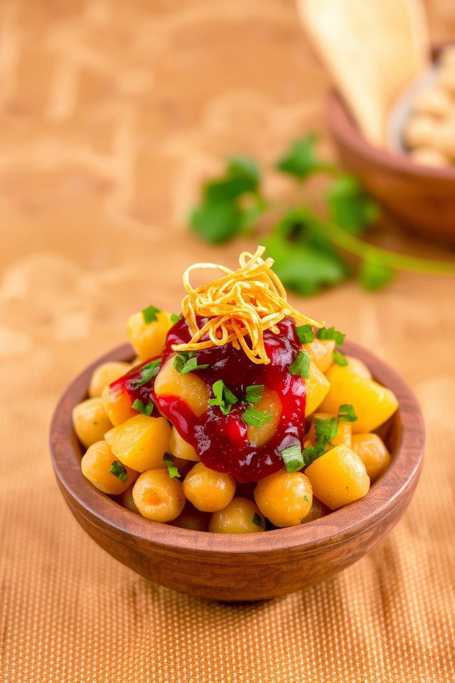 tangy sweet chaat delight
