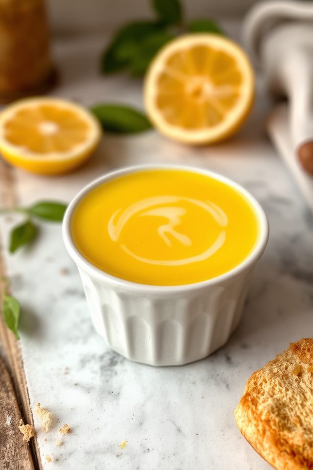 tangy sweet lemon dessert