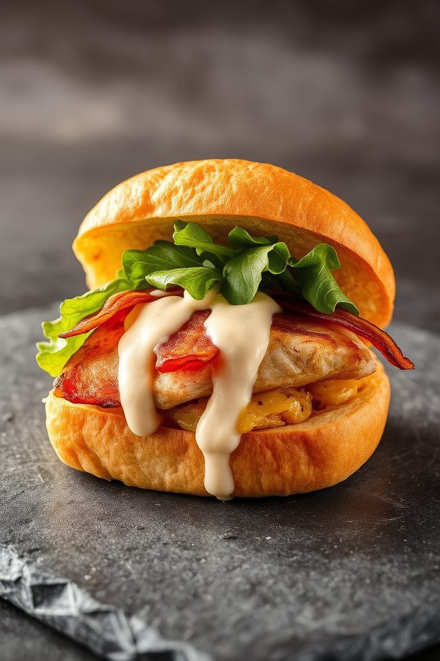 tasty chicken caesar sliders