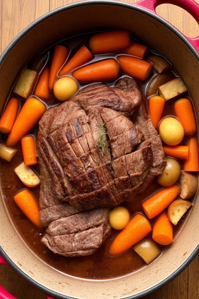 tender beef and vegetables