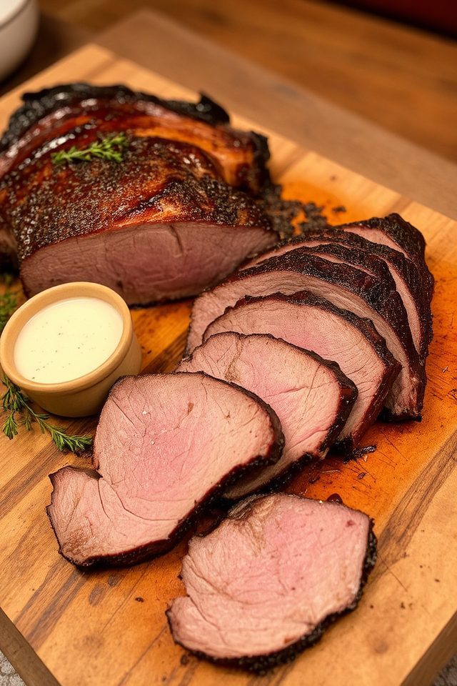 tender brisket horseradish sauce