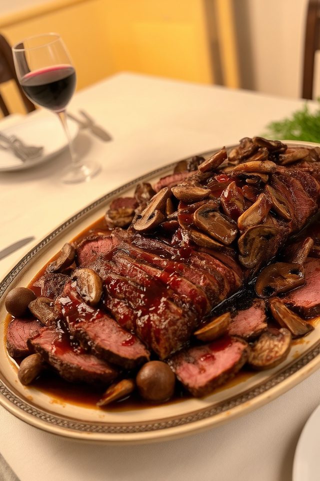 tender brisket red sauce