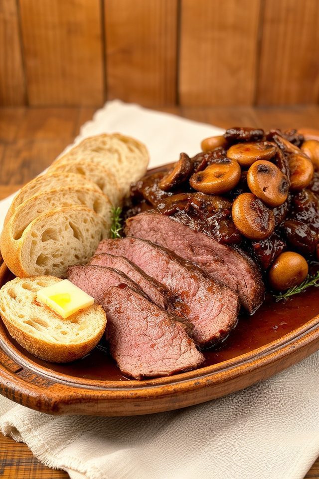tender brisket red wine