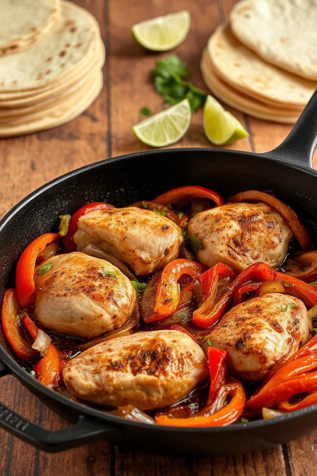 tender chicken mexican dish