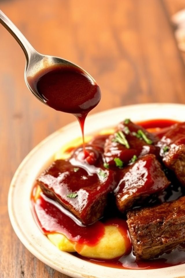 tender meat red sauce