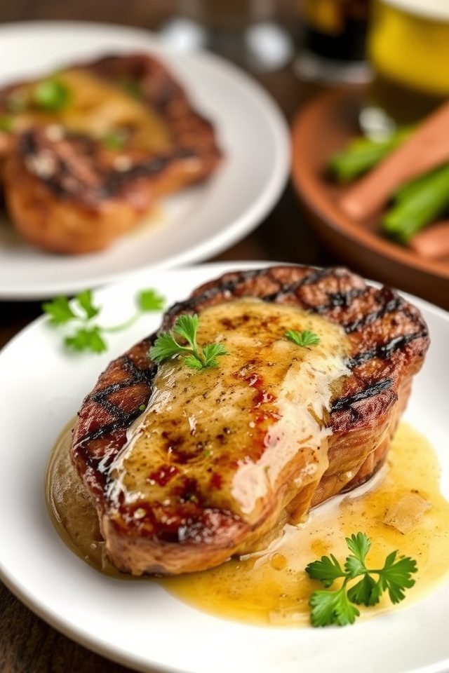 tender steak garlic butter