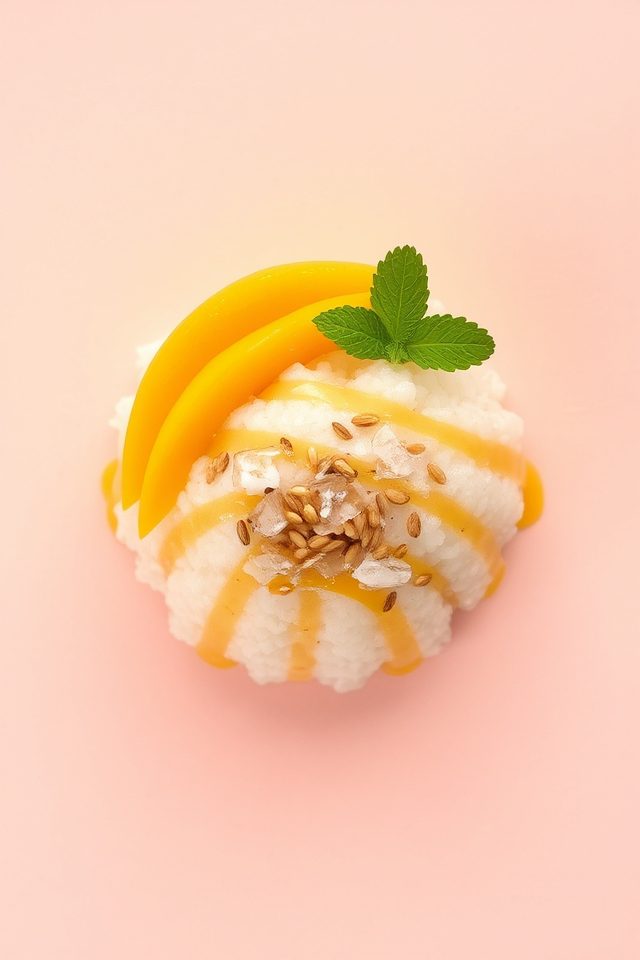 thai classic mango dessert