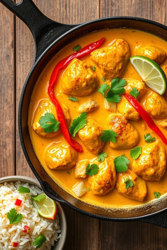 thai coconut curry chicken