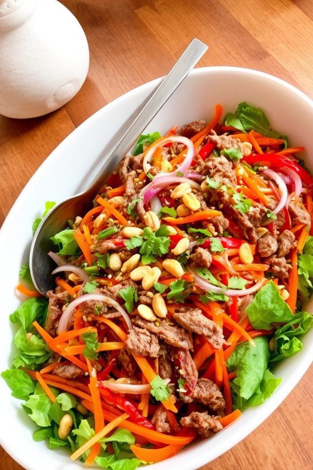 thai inspired roast beef