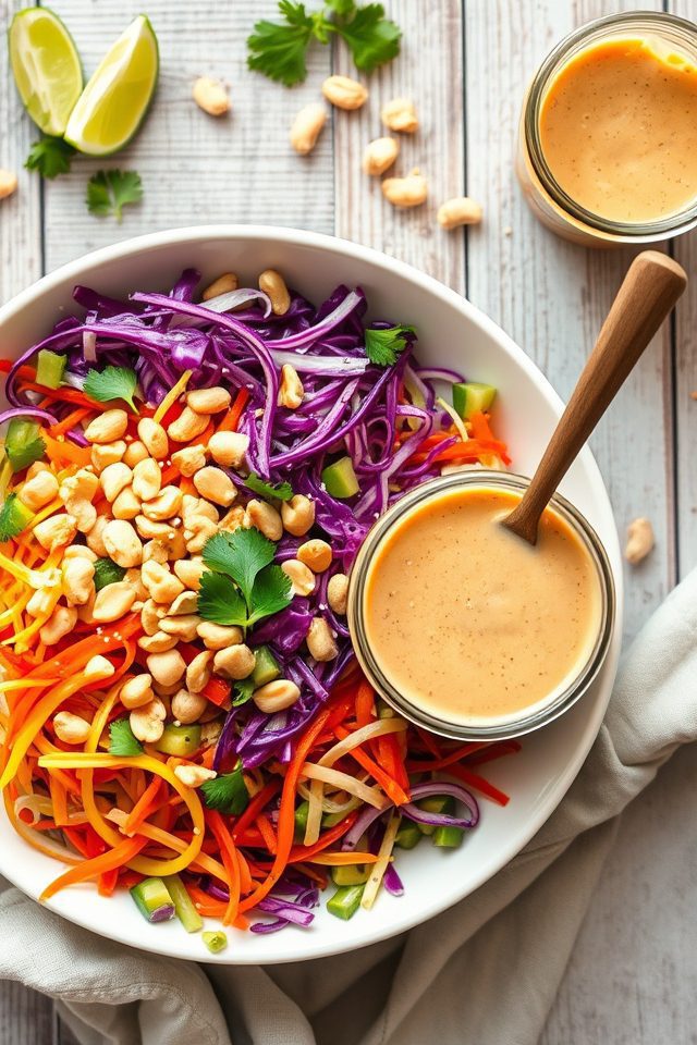 thai salad peanut dressing