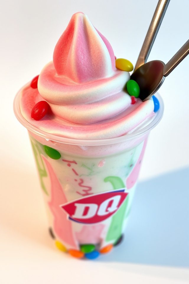thick creamy ice desserts