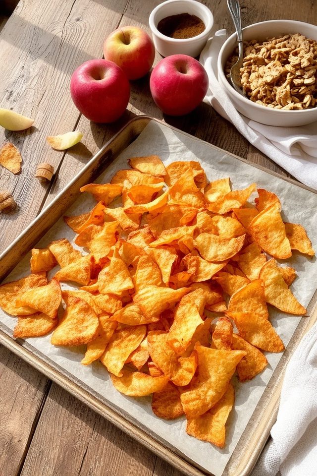 thin crisp sweet apples