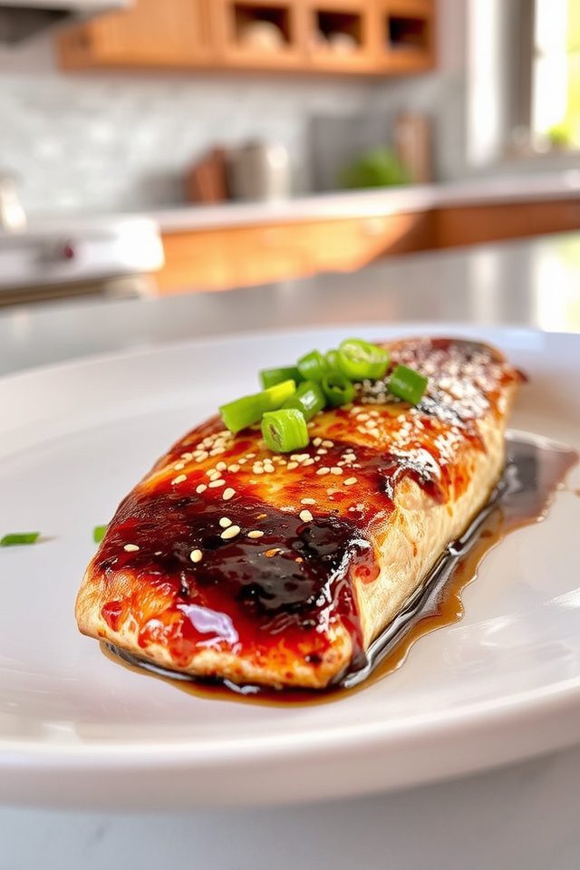 tilapia with asian glaze