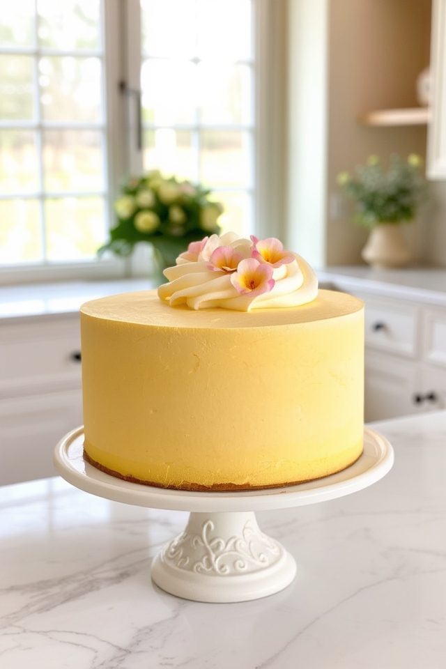 timeless vanilla yellow cake