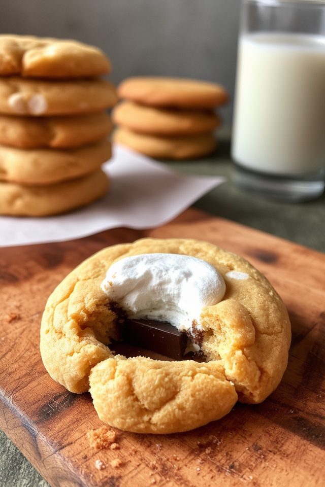 toasted marshmallow cookie treat
