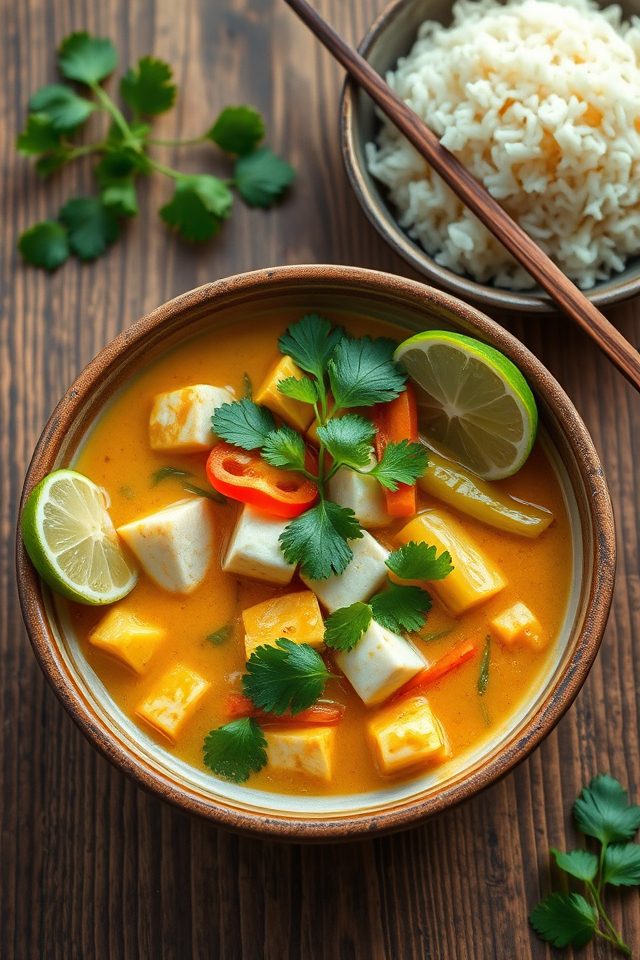 tofu coconut curry recipe