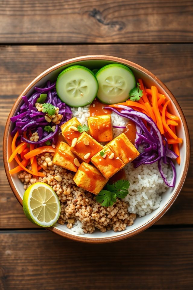 tofu with spicy peanuts