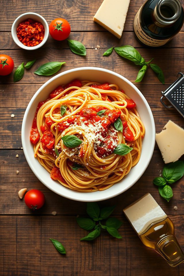 tomato basil pasta recipe