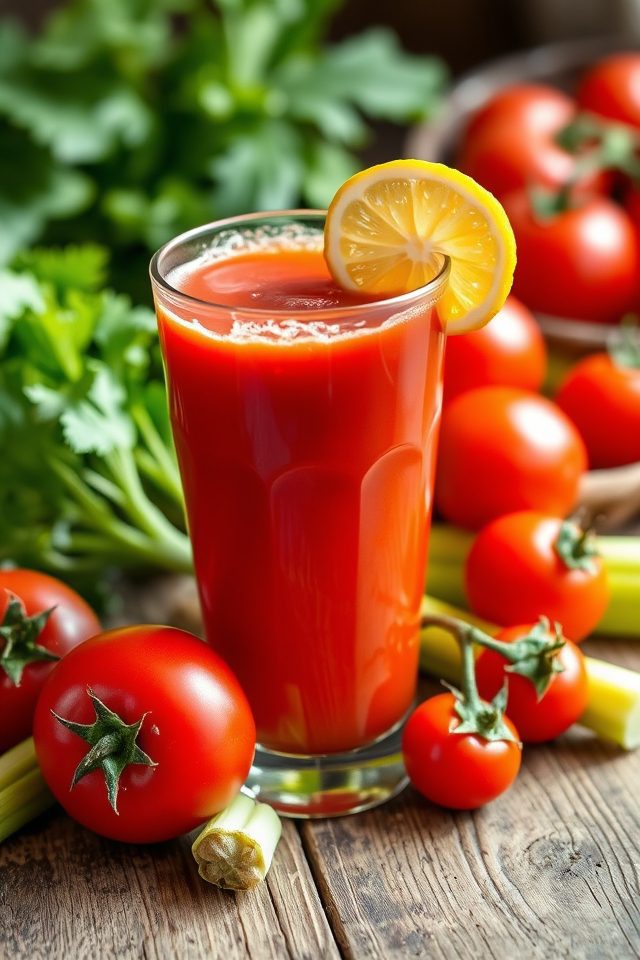 tomato celery nutrient juice