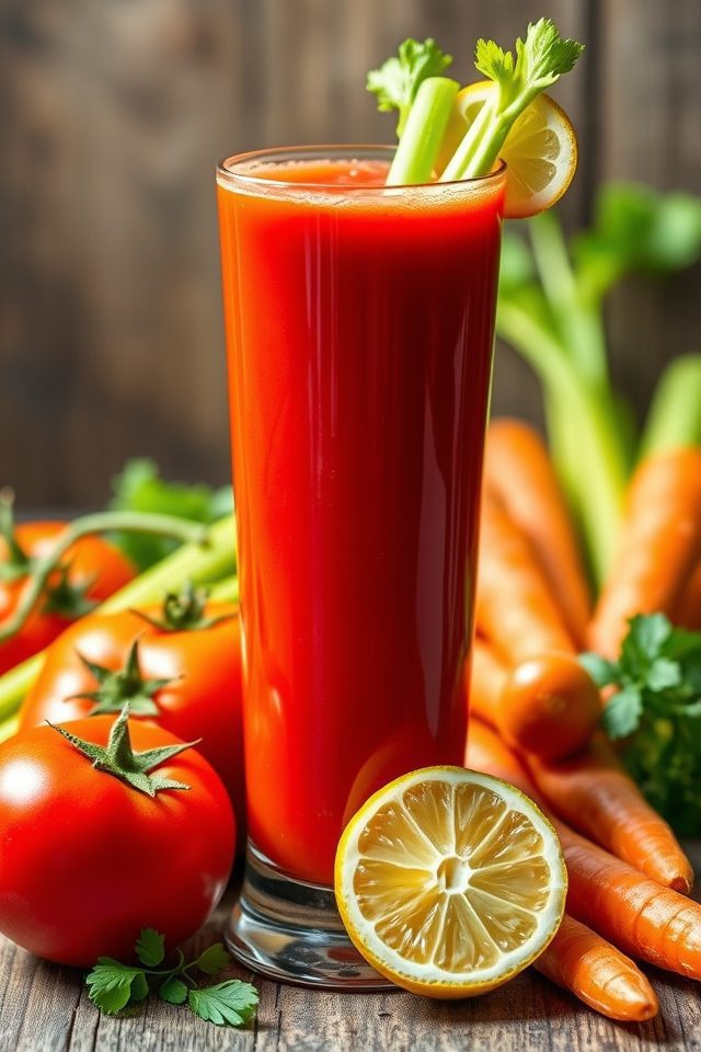 tomato vegetable juice revitalizer