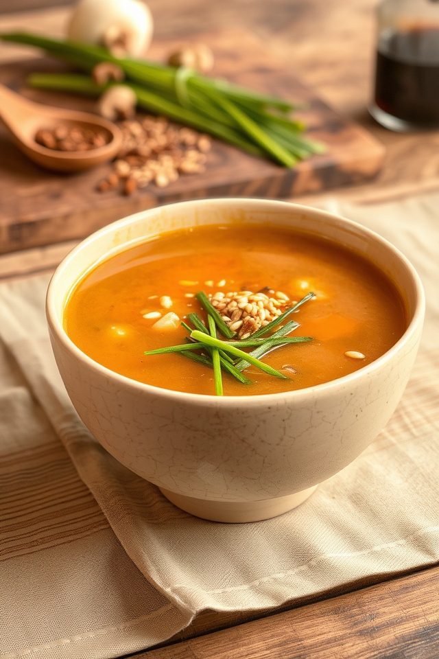 traditional chinese hot soup