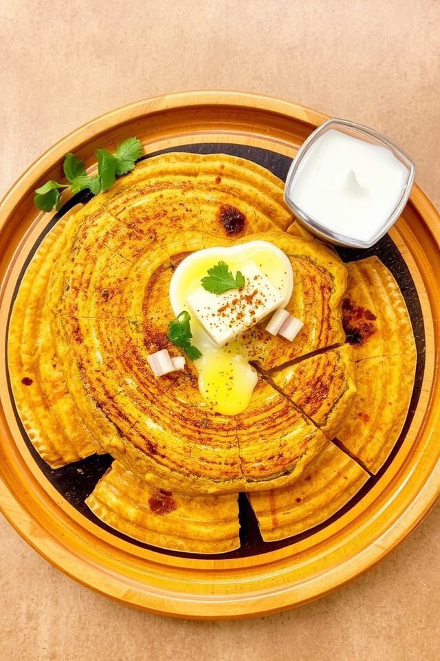 traditional maharashtrian flatbread dish