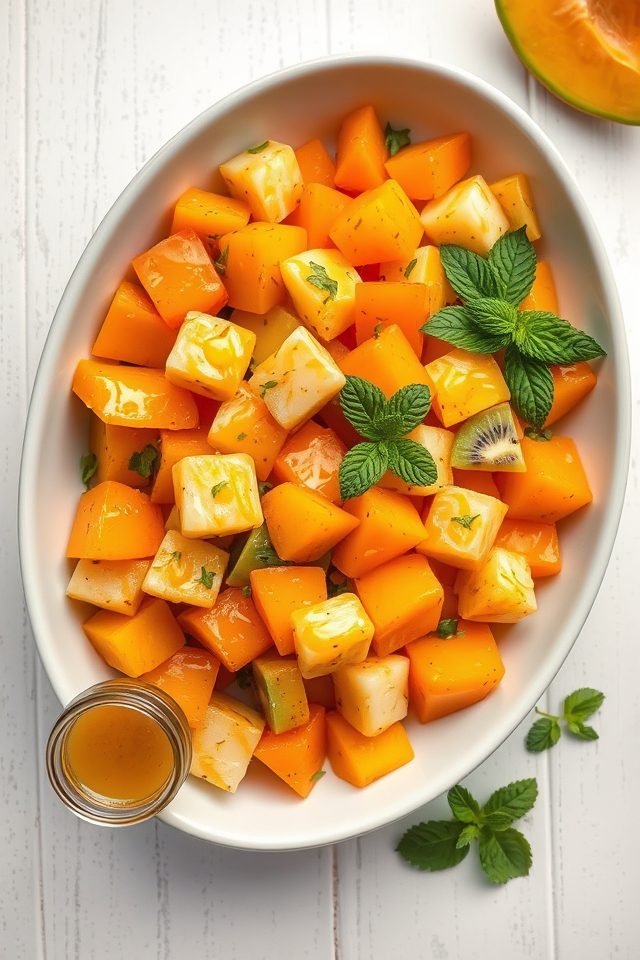 tropical honey lime drizzle
