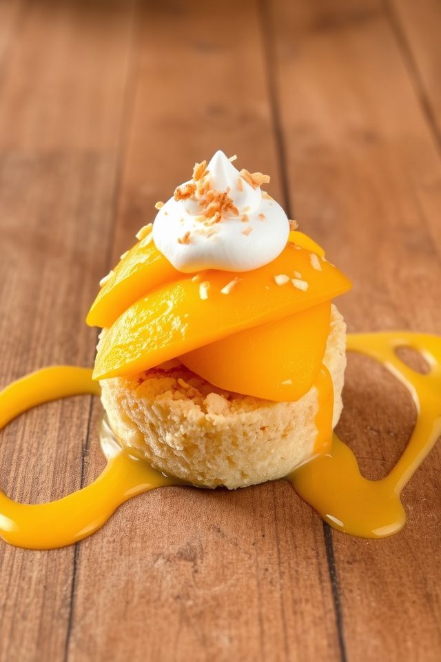 tropical summer dessert delight