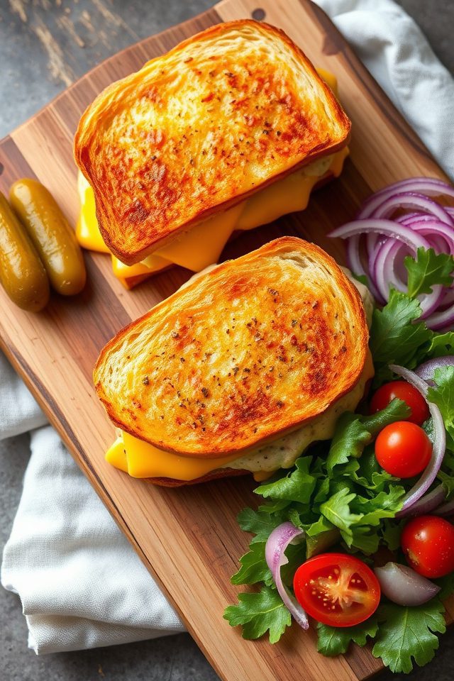 tuna cheese toasted sandwich