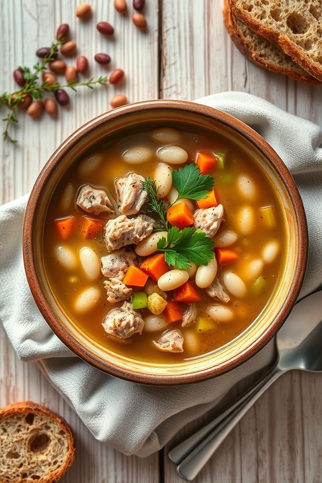 turkey and bean soup