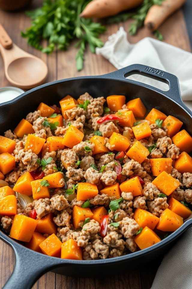 turkey and sweet potato