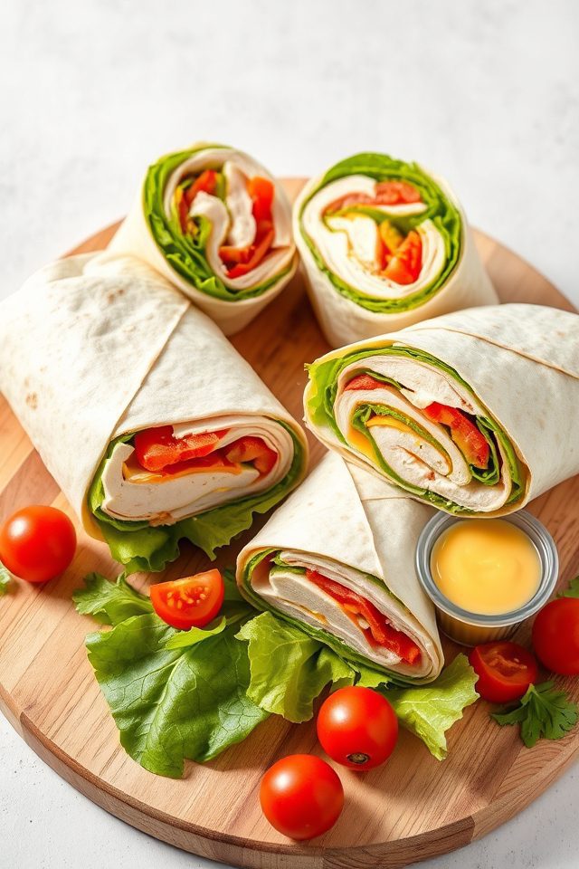 turkey cheese wrap recipe
