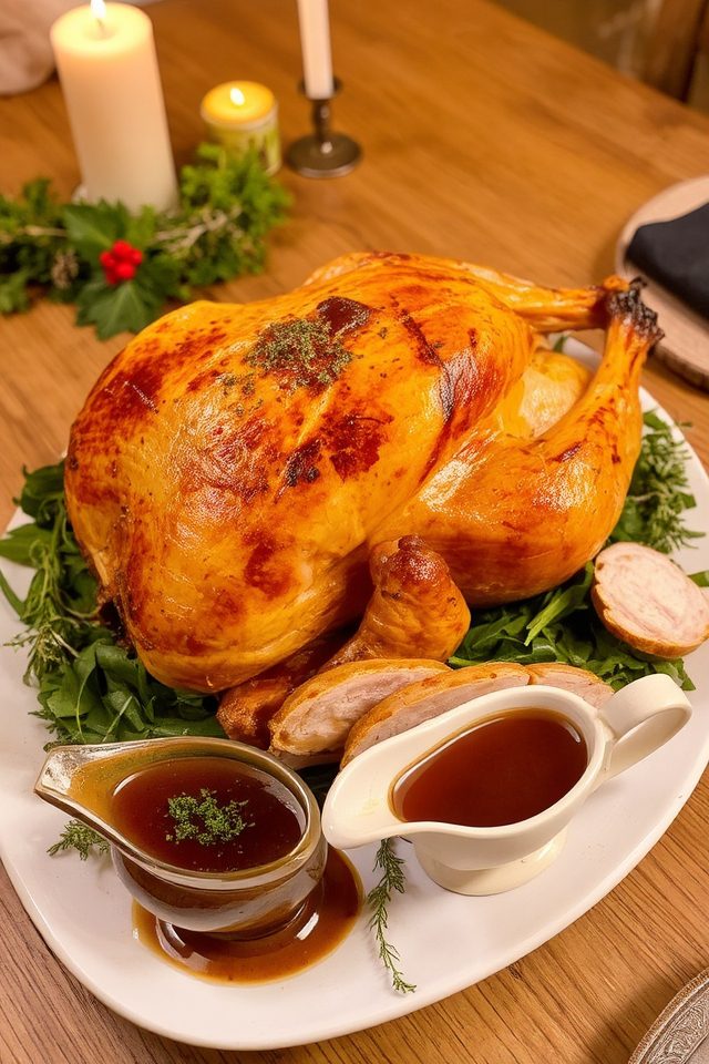 turkey roasted to perfection