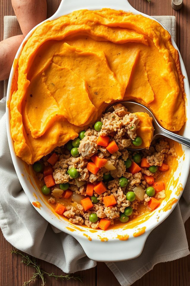 turkey sweet potato casserole