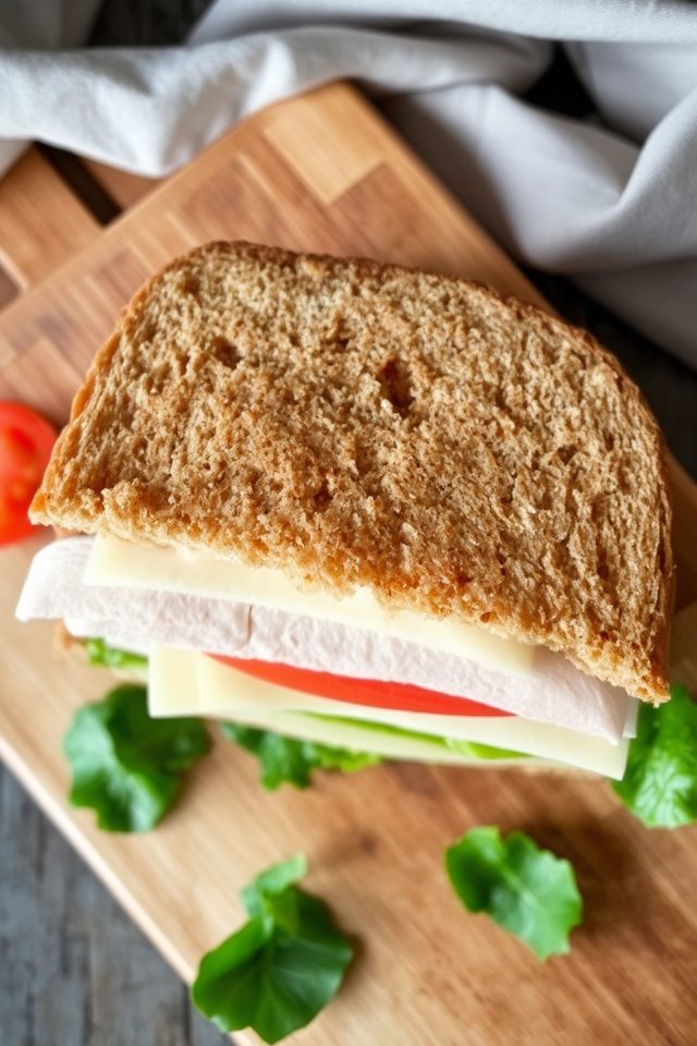 turkey swiss lettuce tomato