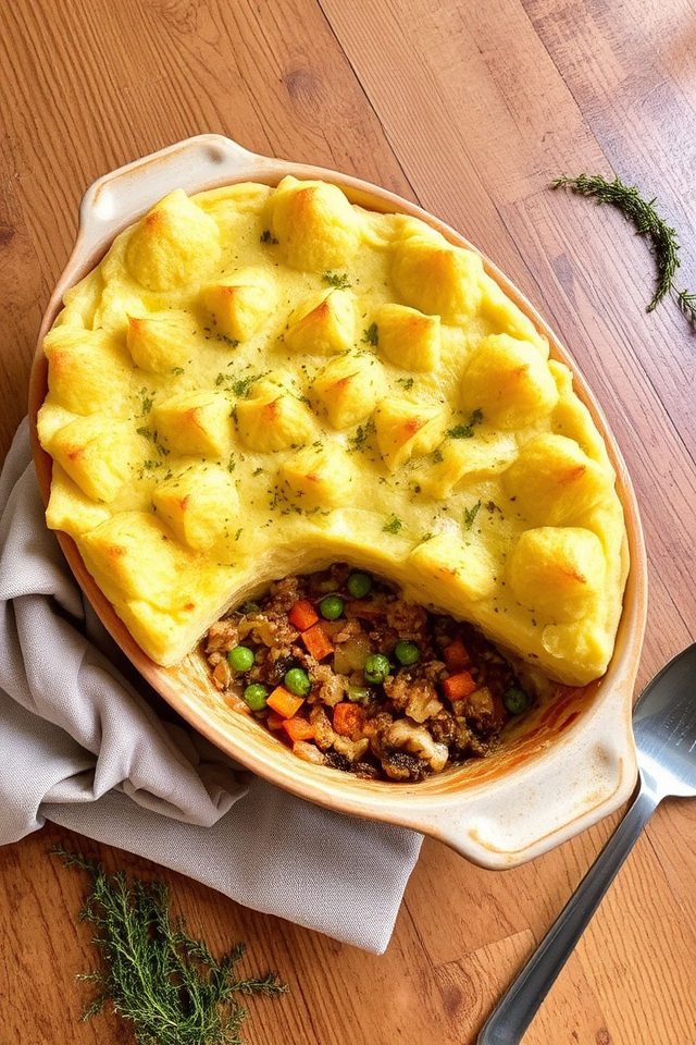 turkey veggies mashed potatoes