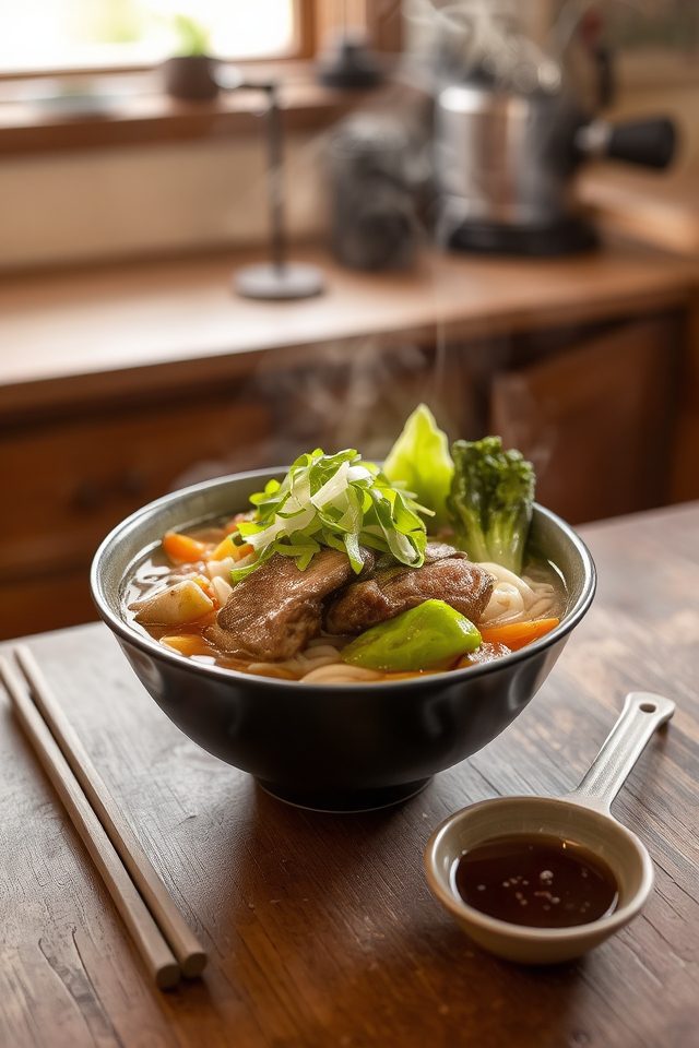 udon noodle meal options