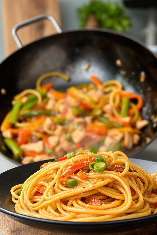 udon noodle stir fry