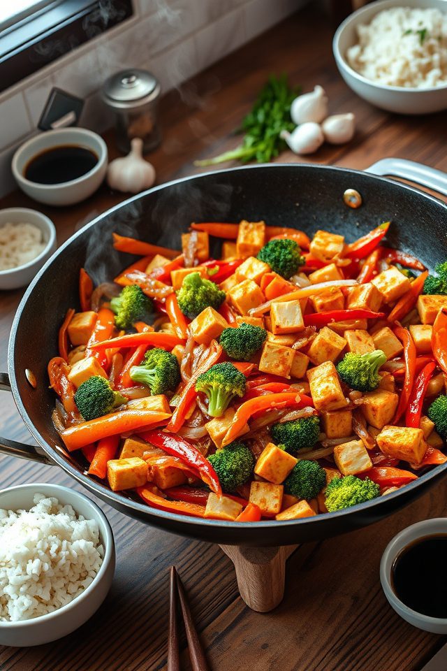 use fridge leftovers stir fry