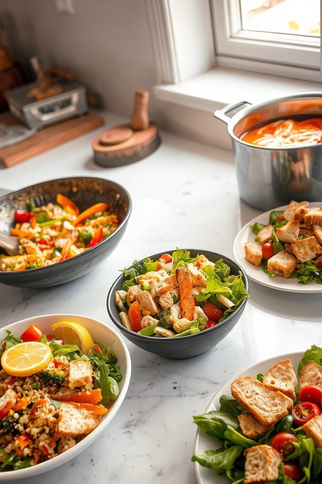 using leftovers creatively always